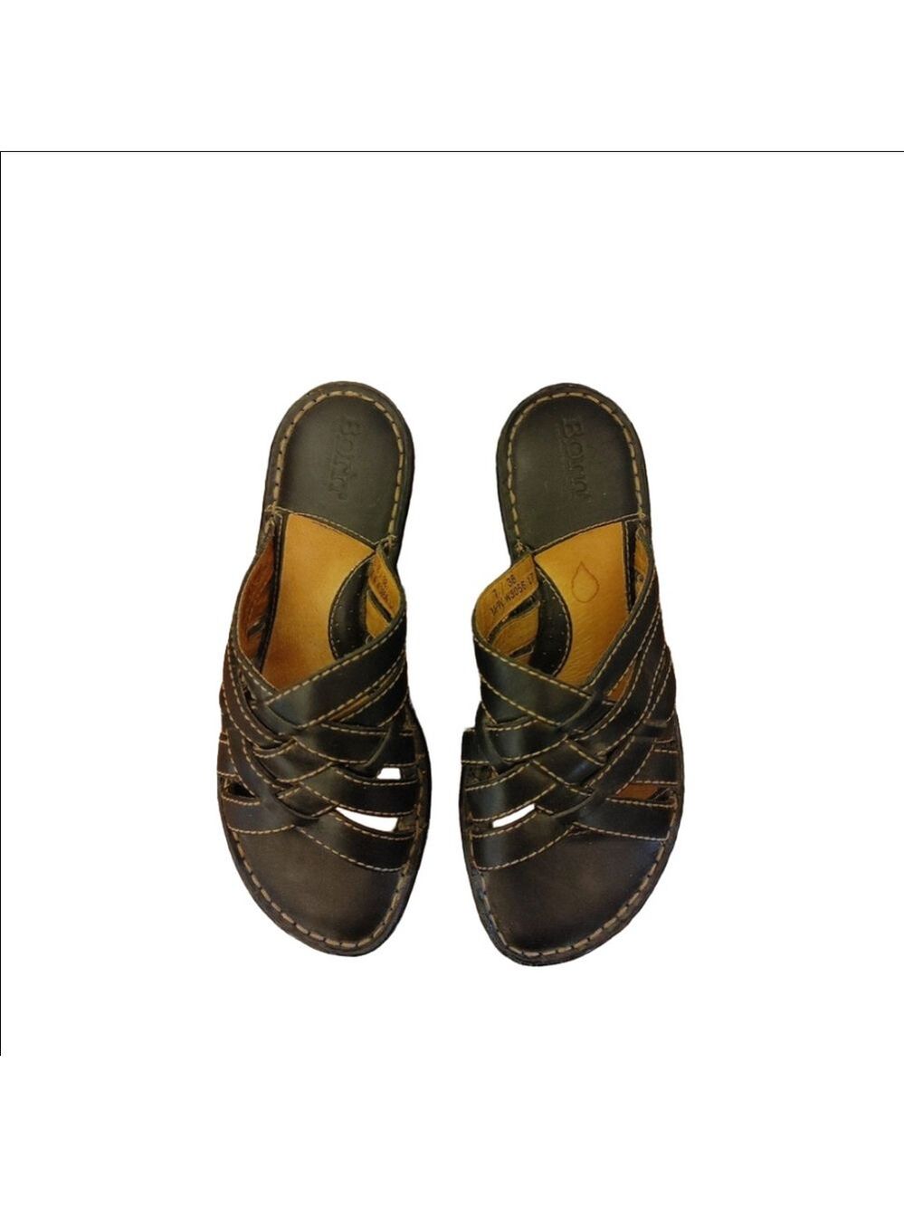 BORN Leather Sandals Size 7